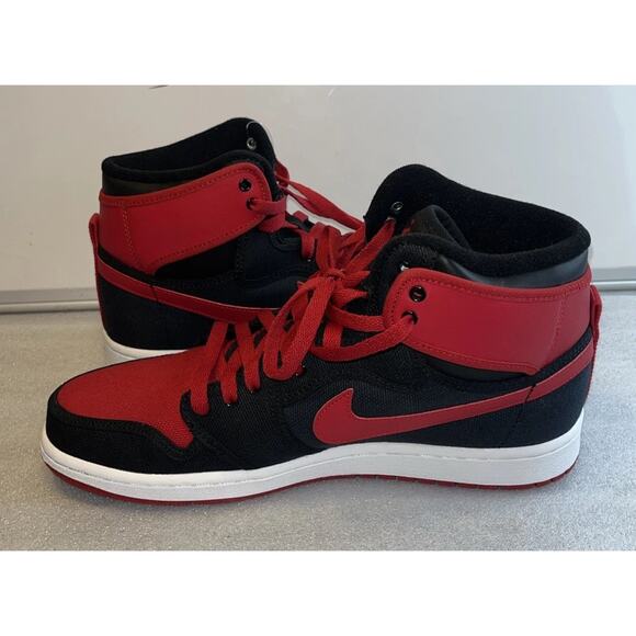 Air Jordan 1 Retro AJKO Hi KO Bred Black Varsity Red White 2012 402297-001 sz 10 main image 5